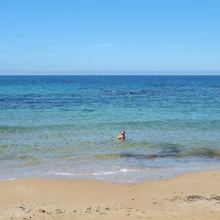 In A Charming Beachfront Studio In Chania La Canea
