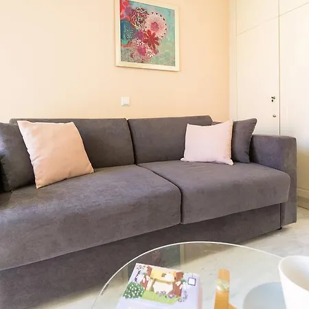 Daire In A Charming Beachfront Studio In Chania Hanya